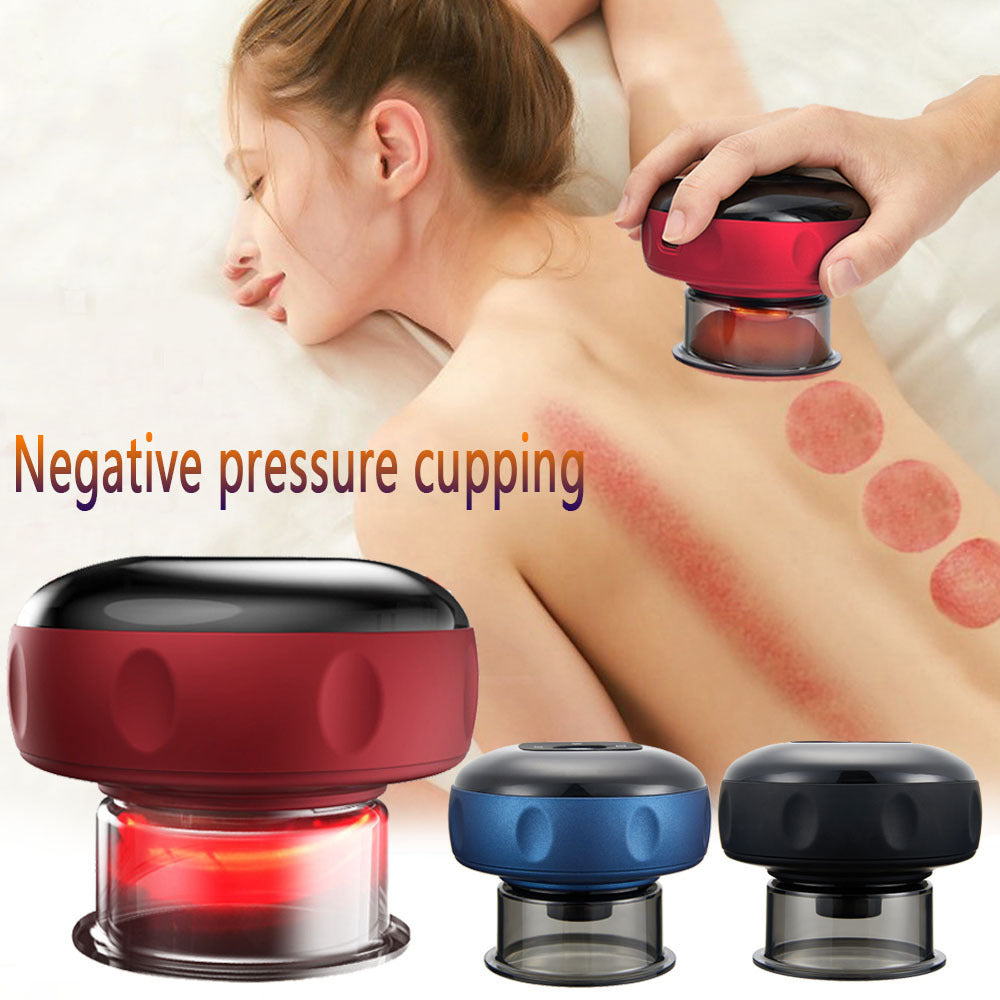 Smart Breathing Massager - 3-in-1 Cupping, Scraping, and Massage Device