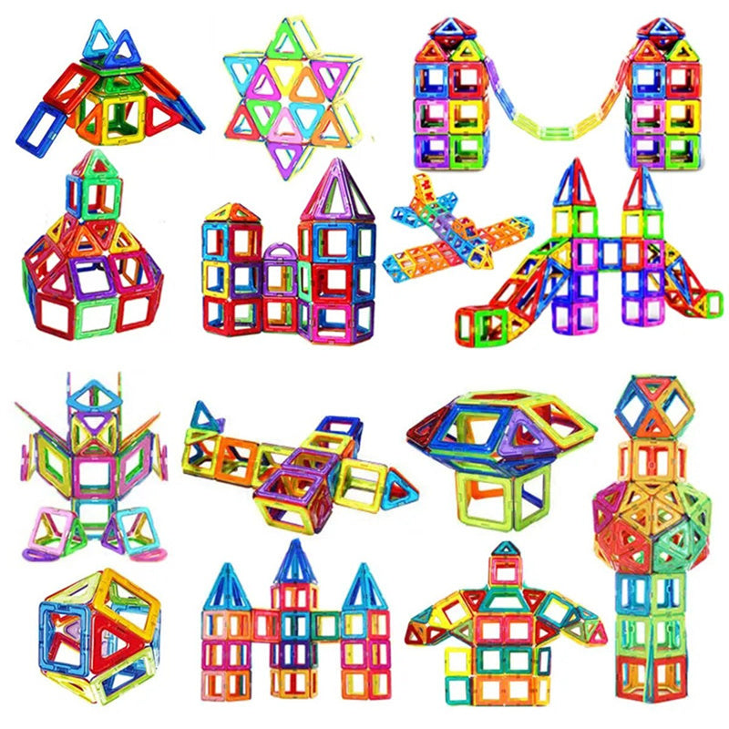 Magnetic Building Blocks Set | Creative Designer Gift for Children