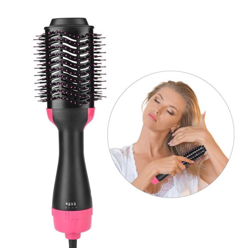 💞 All-in-One Electric Hair Dryer Comb – Straighten & Curl