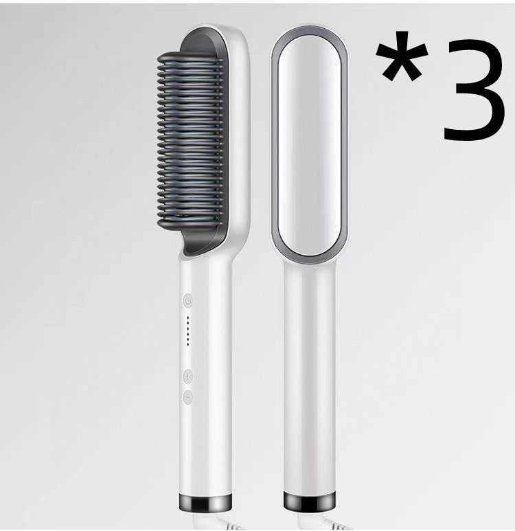 💇🏻‍♀️ 2-in-1 Hair Straightener & Curling Hot Comb