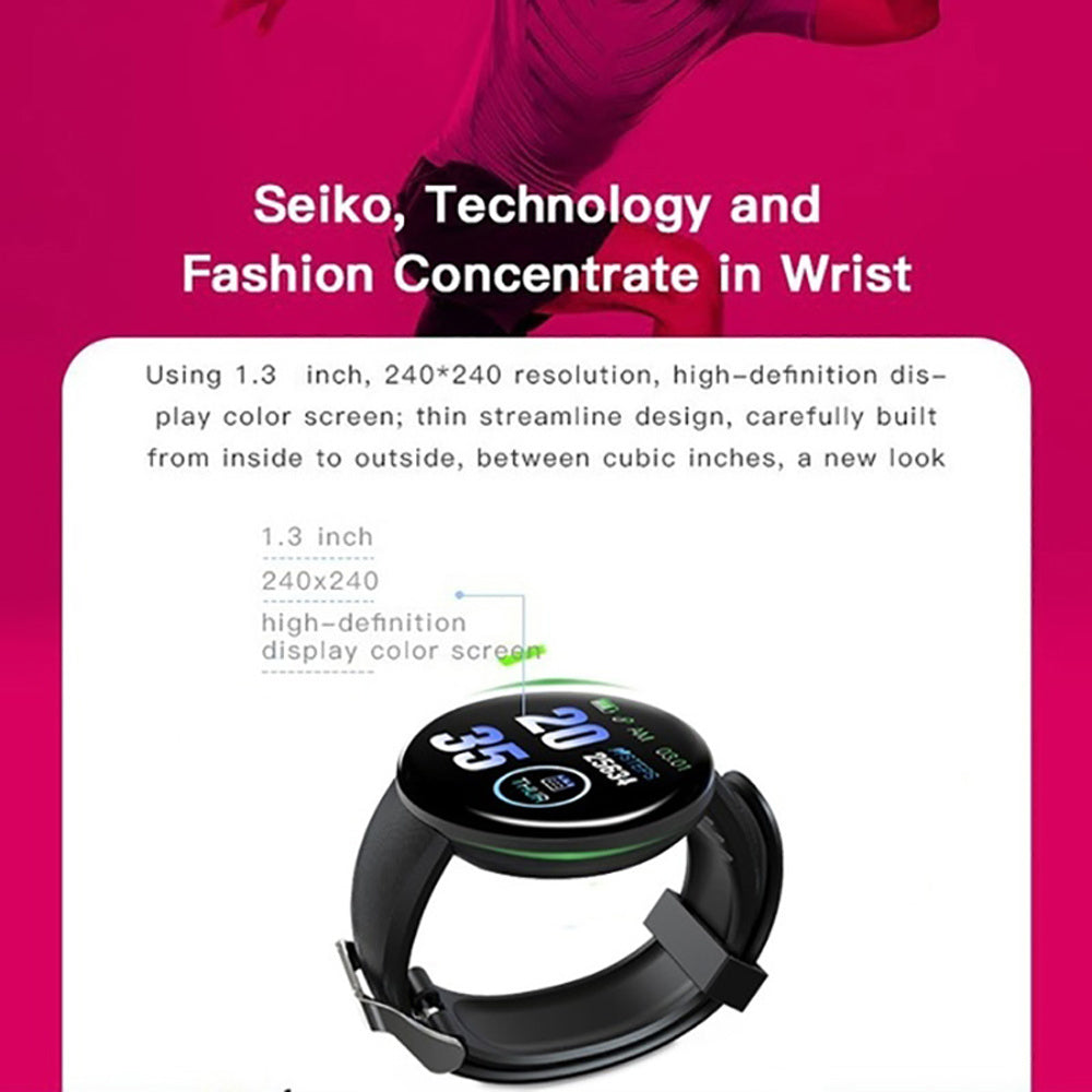 Advanced Smart Fitness Tracker watch with Heart Rate & Sleep Monitoring