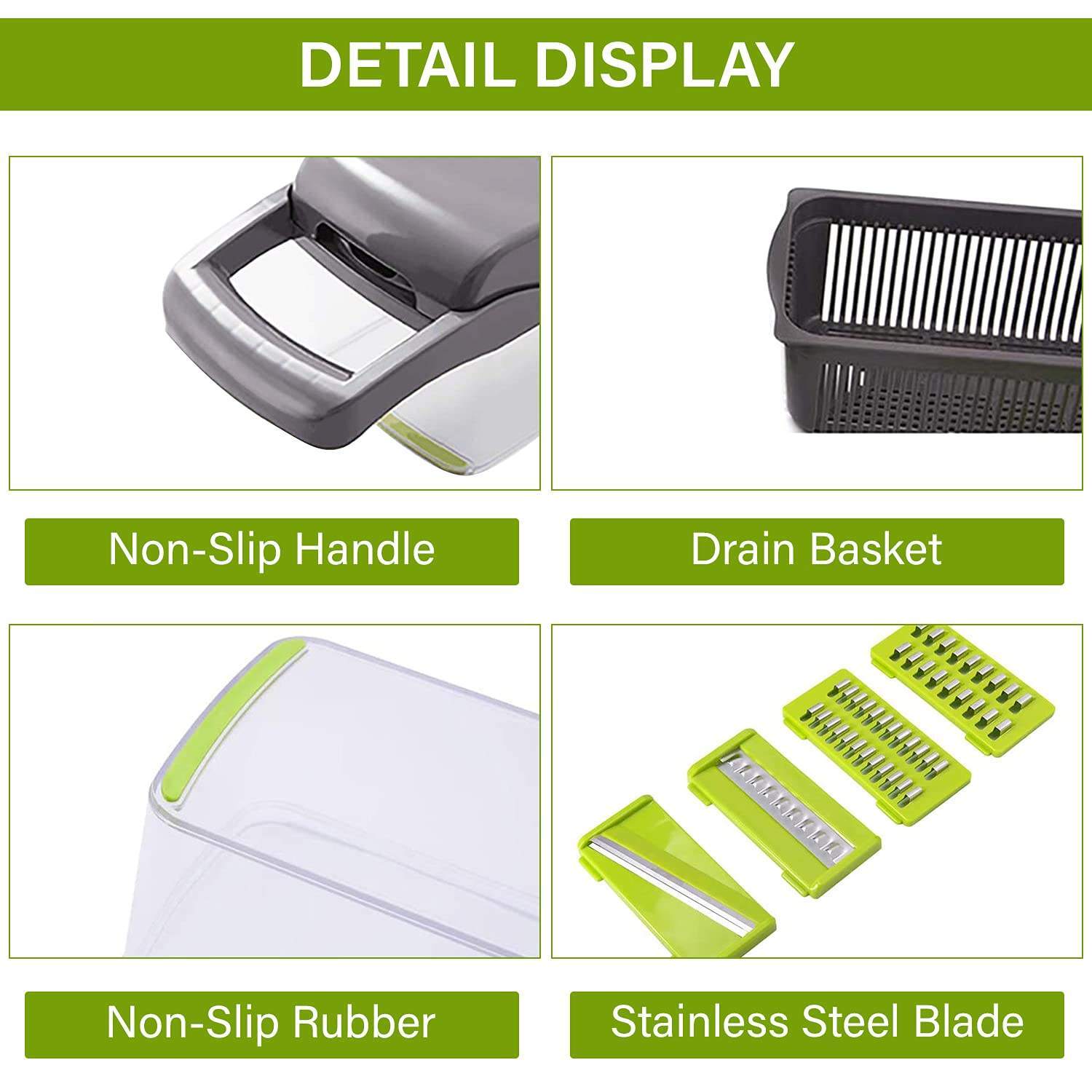 12 In 1 Manual Vegetable Slicer