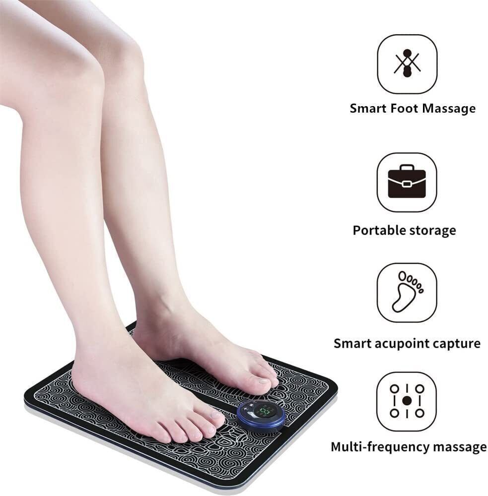 EMS Foot Massager Mat – Pain Relief & Circulation Pad