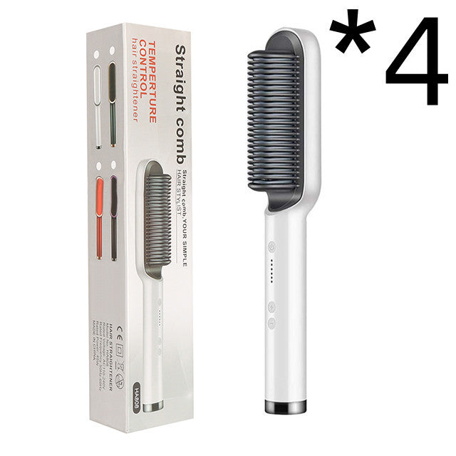 💇🏻‍♀️ 2-in-1 Hair Straightener & Curling Hot Comb