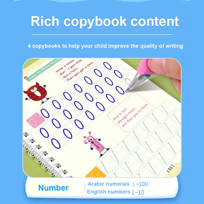 💞📓 Children's Magic Copybook