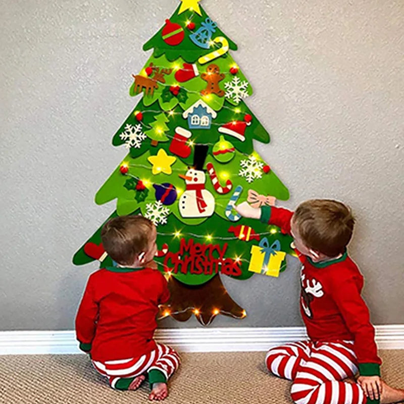 🎄🎁DIY Felt Christmas Tree Set