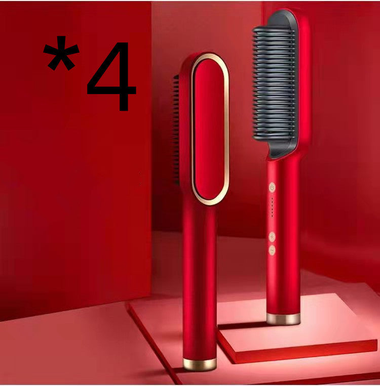 💇🏻‍♀️ 2-in-1 Hair Straightener & Curling Hot Comb