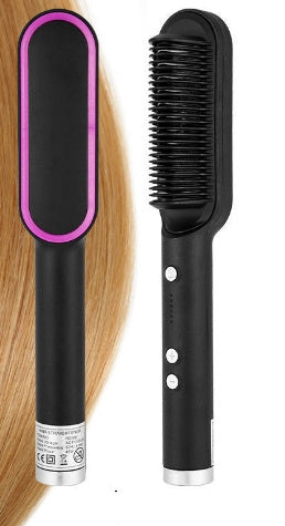 💇🏻‍♀️ 2-in-1 Hair Straightener & Curling Hot Comb