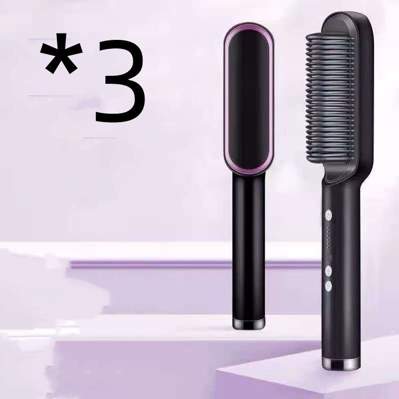 💇🏻‍♀️ 2-in-1 Hair Straightener & Curling Hot Comb