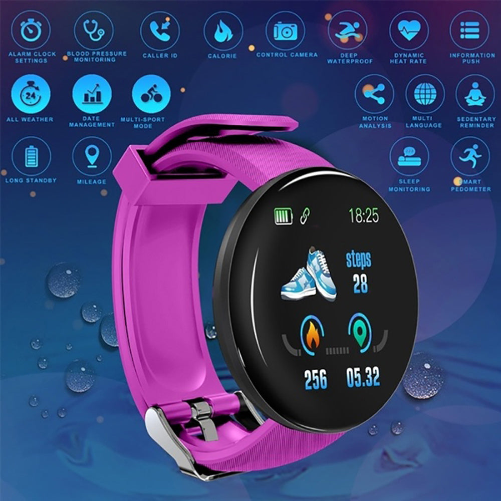 Advanced Smart Fitness Tracker watch with Heart Rate & Sleep Monitoring