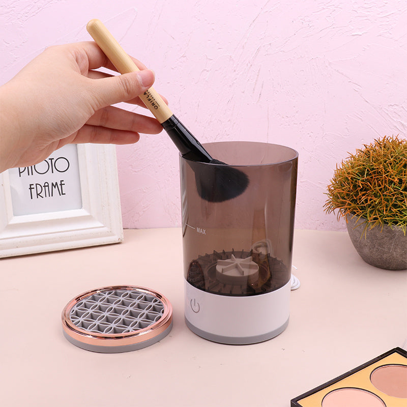 ✨ Portable Electric Makeup Brush Cleaner