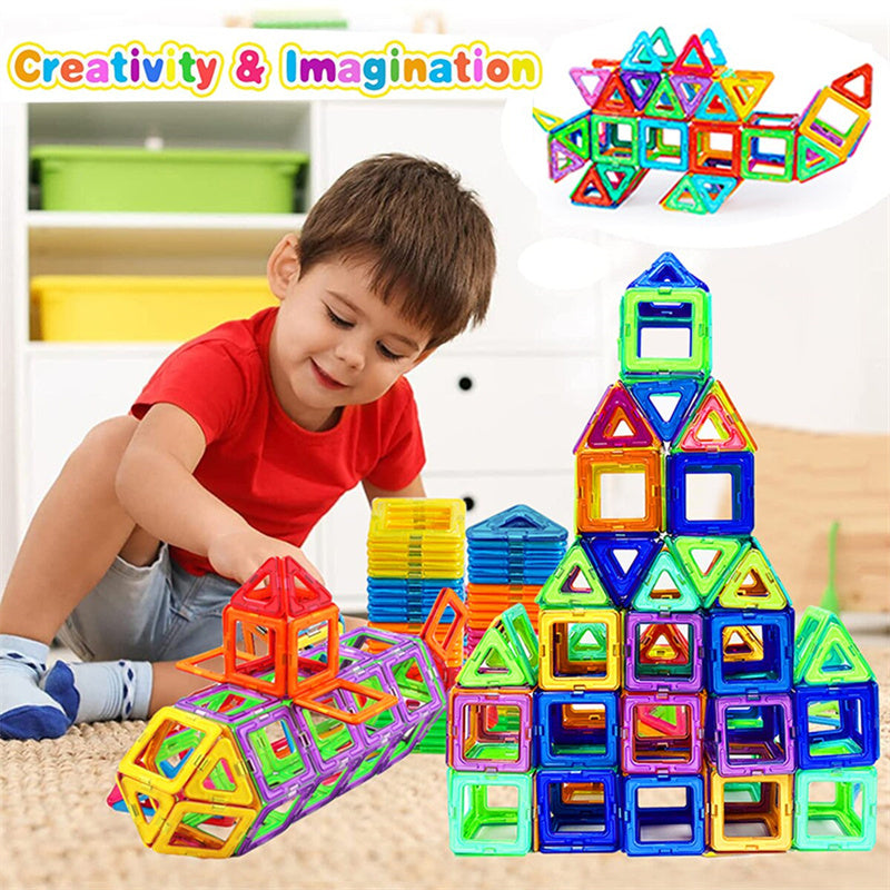 Magnetic Building Blocks Set | Creative Designer Gift for Children