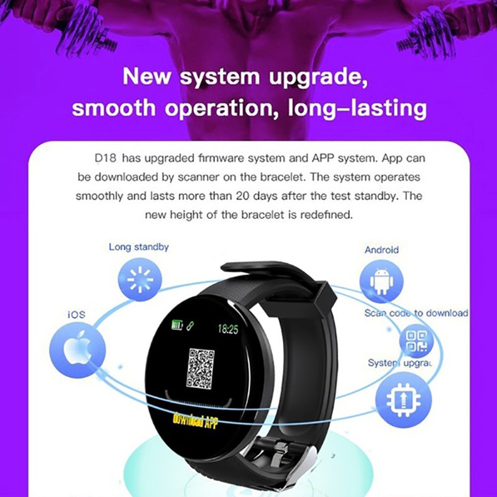 Advanced Smart Fitness Tracker watch with Heart Rate & Sleep Monitoring