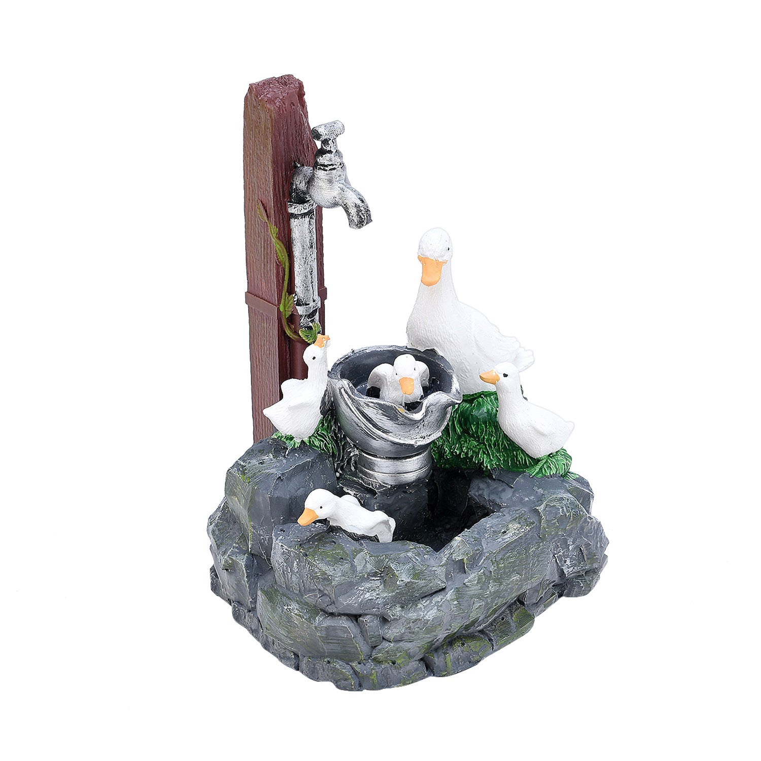 🦆 Resin Crafts With Lights Garden Decoration Statue